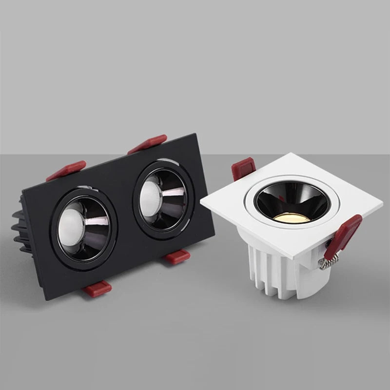 Moderne Loftmonteret LED Spotlys med Anti-blænd Design Lamp Tech Butik