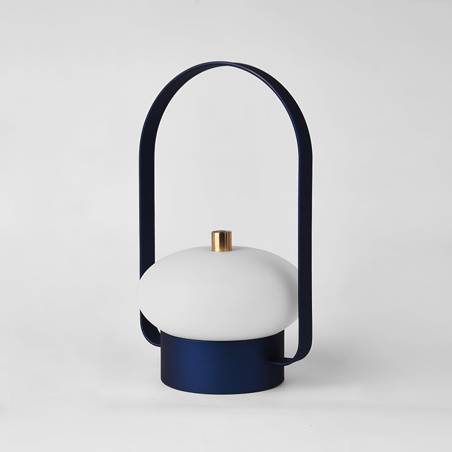 Moderne Trådløs Bordlampe til Indendørs Stemningsbelysning Bordlamper Tech Butik Mørkeblå