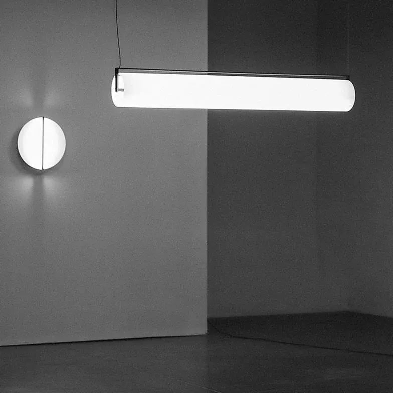 Moderne geometrisk pendel til soveværelser Lamp Tech Butik Hvid lys 122 cm