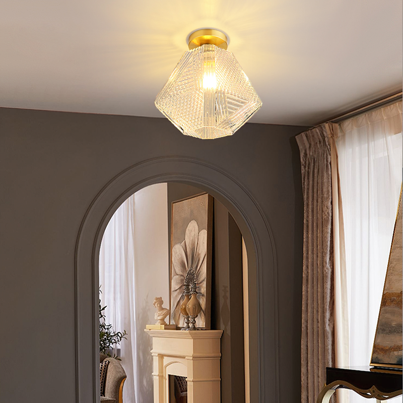 Moderne loftlampe med diamantmønster til elegante interiører Loftslampe Tech Butik