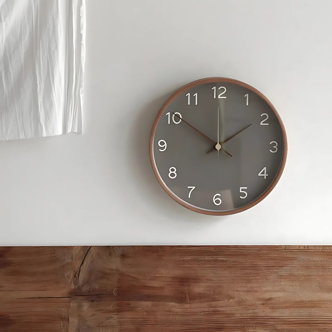 Moderne minimalistisk design stille vægur Ure Tech Butik