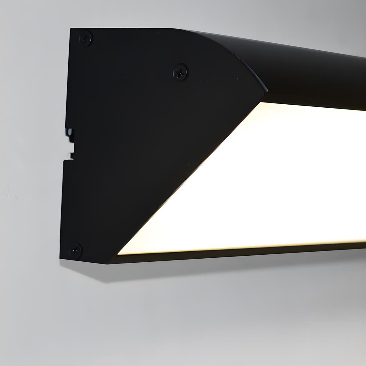 Moderne udendørs væglampe med vandtæt LED-strip Væglampe Tech Butik