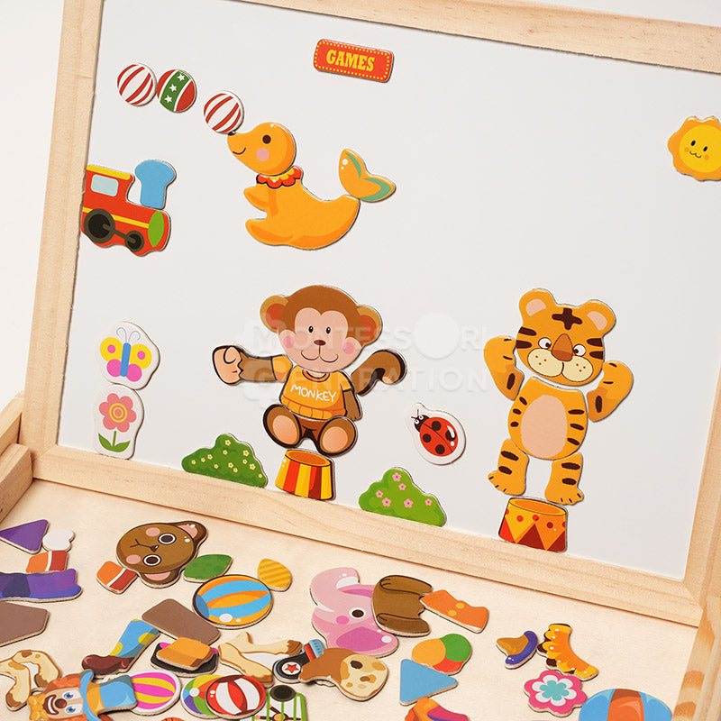 Magnetisk Cirkusbræt – Kreativt Lærelegetøj til Børn 3+ Kreativ leg Tech Butik