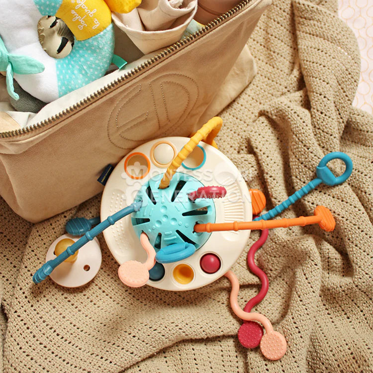 Sanse Rangle – Beroligende & Udviklende Babylegetøj Rangle & Bider Tech Butik