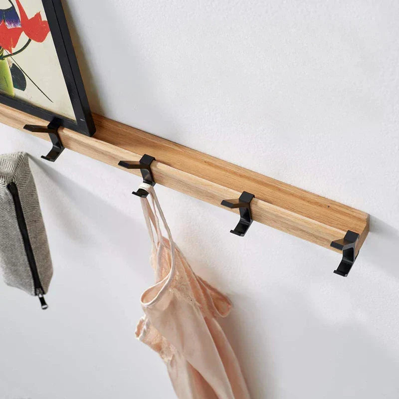 Vægkrog med Flytbare Dobbeltkroge – Skandinavisk Stil Møder Funktionelt Design Lagerung & Organizer Tech Butik