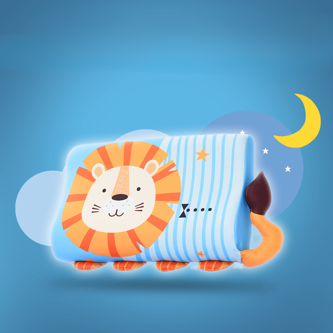Ergonomisk Børnepude – Komfortabel Støtte til En Sund Søvn Baby Tech Butik Løve