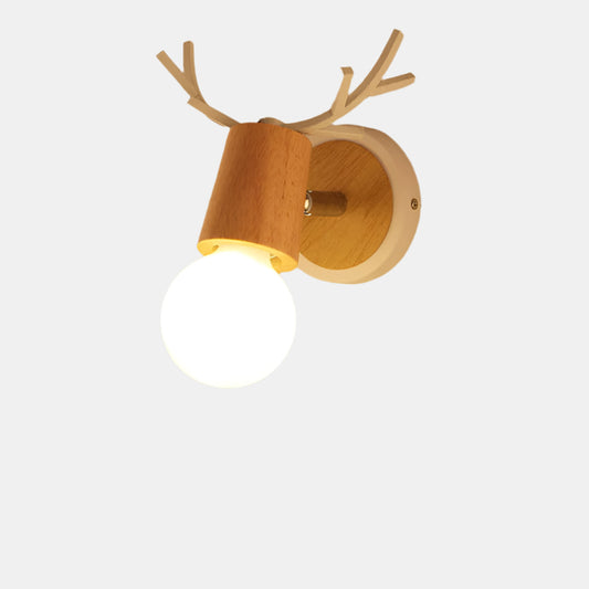 Nordisk LED-væglampe i Elg-design til hyggelig belysning Væglamper Tech Butik