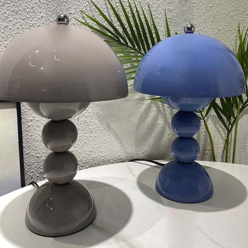 Nordisk Svampebordlampe til Moderne Indretning Bordlamper Tech Butik Blå