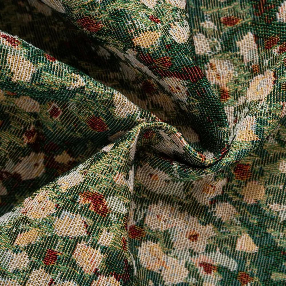 Blomster Tofse Gardin – Dekorative Vinduesgardiner med Charmerende Detaljer Curtains Tech Butik