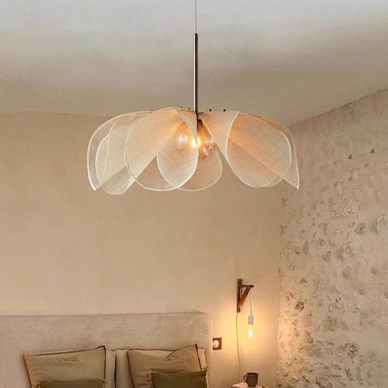 Vintage Stoffpendelampe – Tidløs Charme til Dit Hjem Lamp Tech Butik