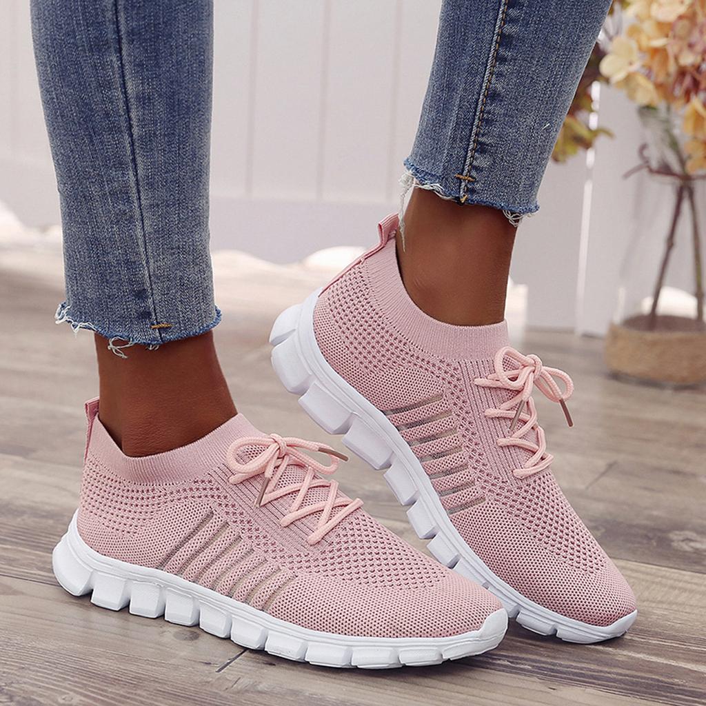 Ortopædiske Komfort Sneakers til Kvinder – Støttende Stil til Hvert Skridt Kvindernes ortopædiske sneakers Tech Butik Pink 35