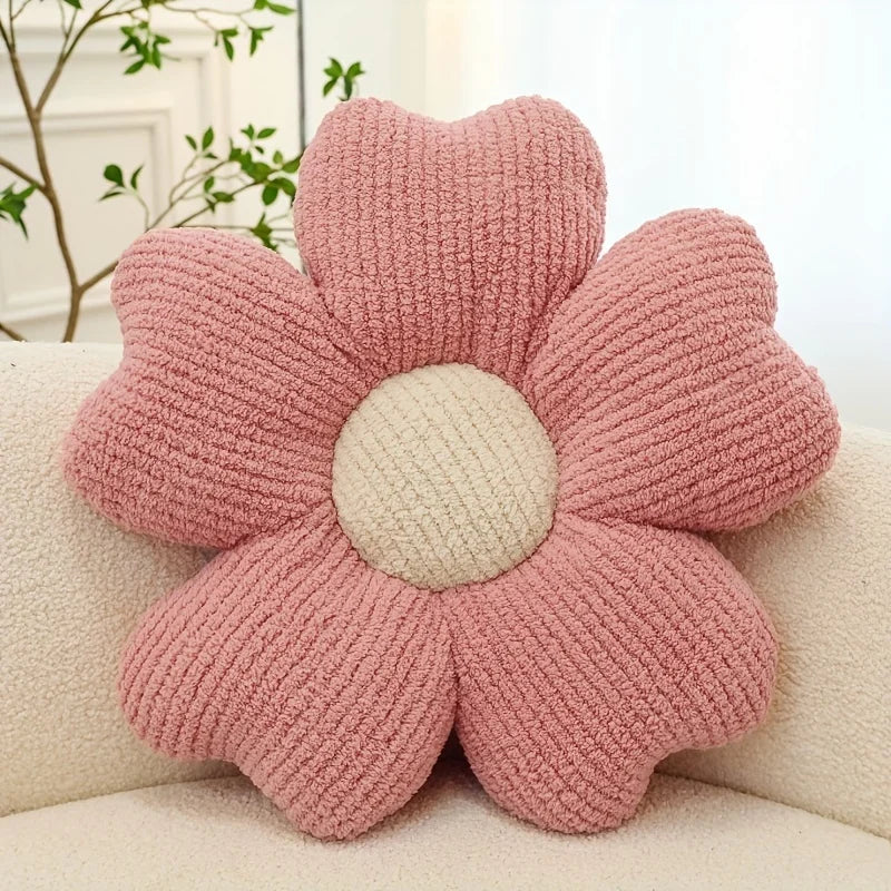 Corduroy Bloom Lounge Pude – Blød Retrokomfort Puder & Puder Tech Butik