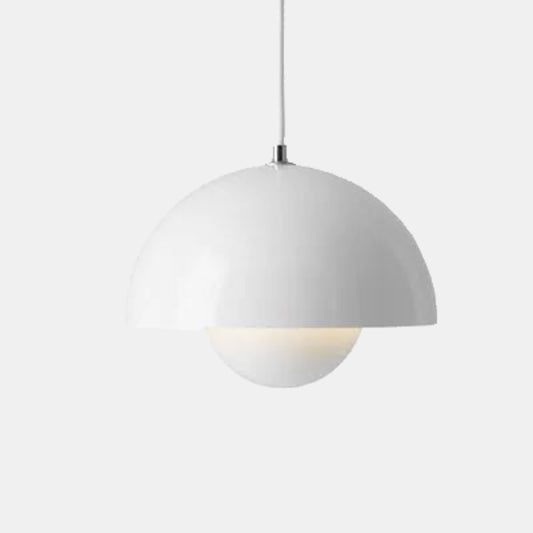 Charmerende Moderne LED Loftlampe til Nutidigt Interiør Pendellampe Tech Butik Hvid Dia 23cm Kold Hvid