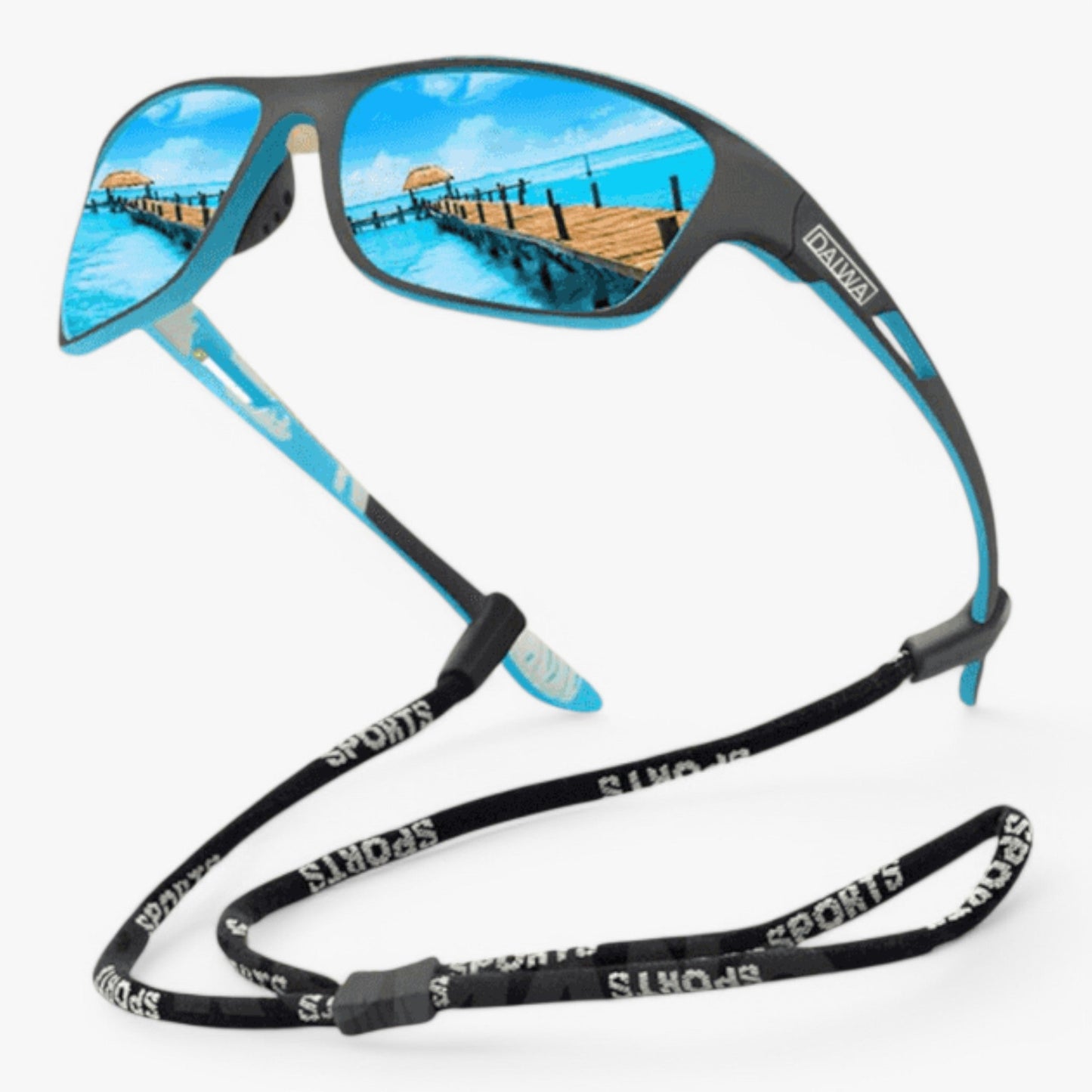 Professionelle Sports Solbriller – Beskyttende & Stilfulde Solsikker Tech Butik Ocean Blue