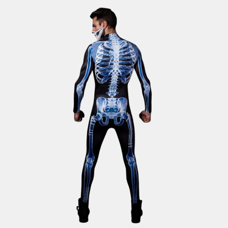 Røntgen Halloween-kostume – Uhyggeligt skeletlook Kostumer Tech Butik