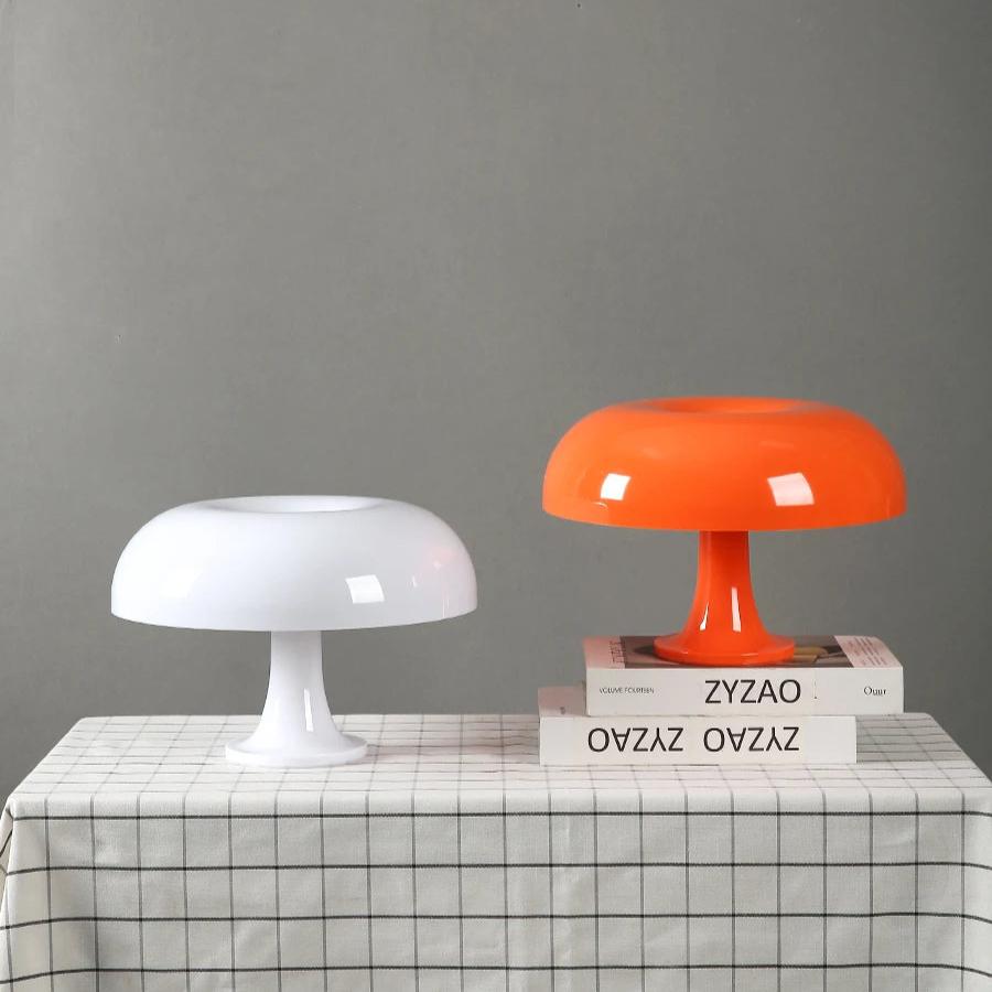 Retro Svamp Bordlampe – Italiensk Design, Hyggelig Atmosfære Belysning Tech Butik