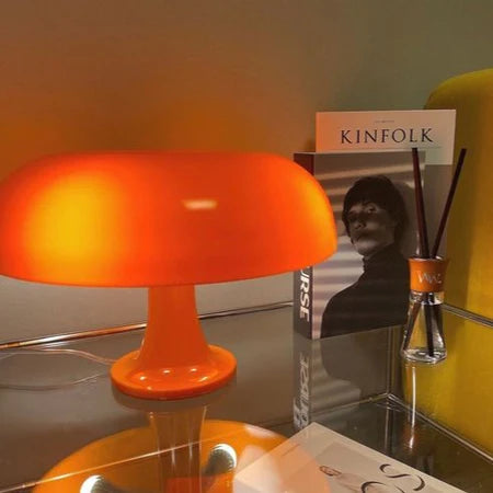 Retro Svamp Bordlampe – Italiensk Design, Hyggelig Atmosfære Belysning Tech Butik