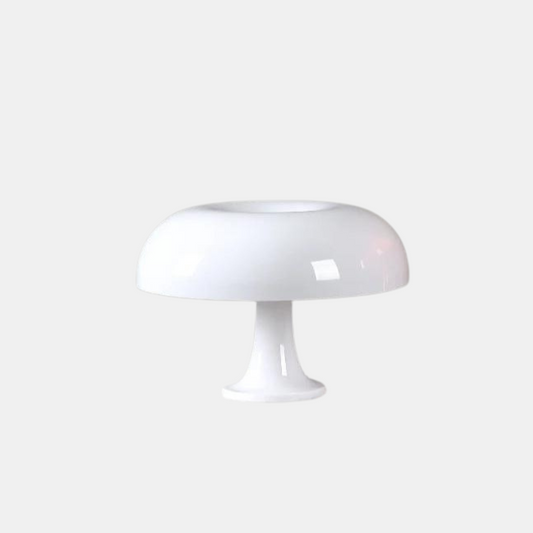 Retro Svamp Bordlampe – Italiensk Design, Hyggelig Atmosfære Belysning Tech Butik Hvid USB