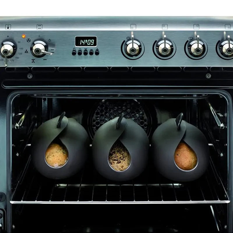 Kreativ Silikoneform til Ristet Brød med Dampsystem – Fleksibel, Non-Stick Bagning til Perfekte Ristninger Kitchen & Dining Tech Butik