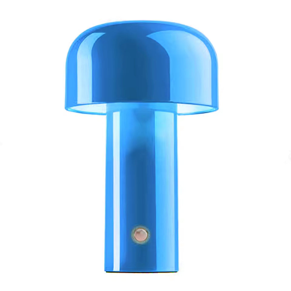 Bærbar USB-opladelig Touch Bordlampe – Moderne Elegance med Fleksibel Belysning decwinner Tech Butik Blå