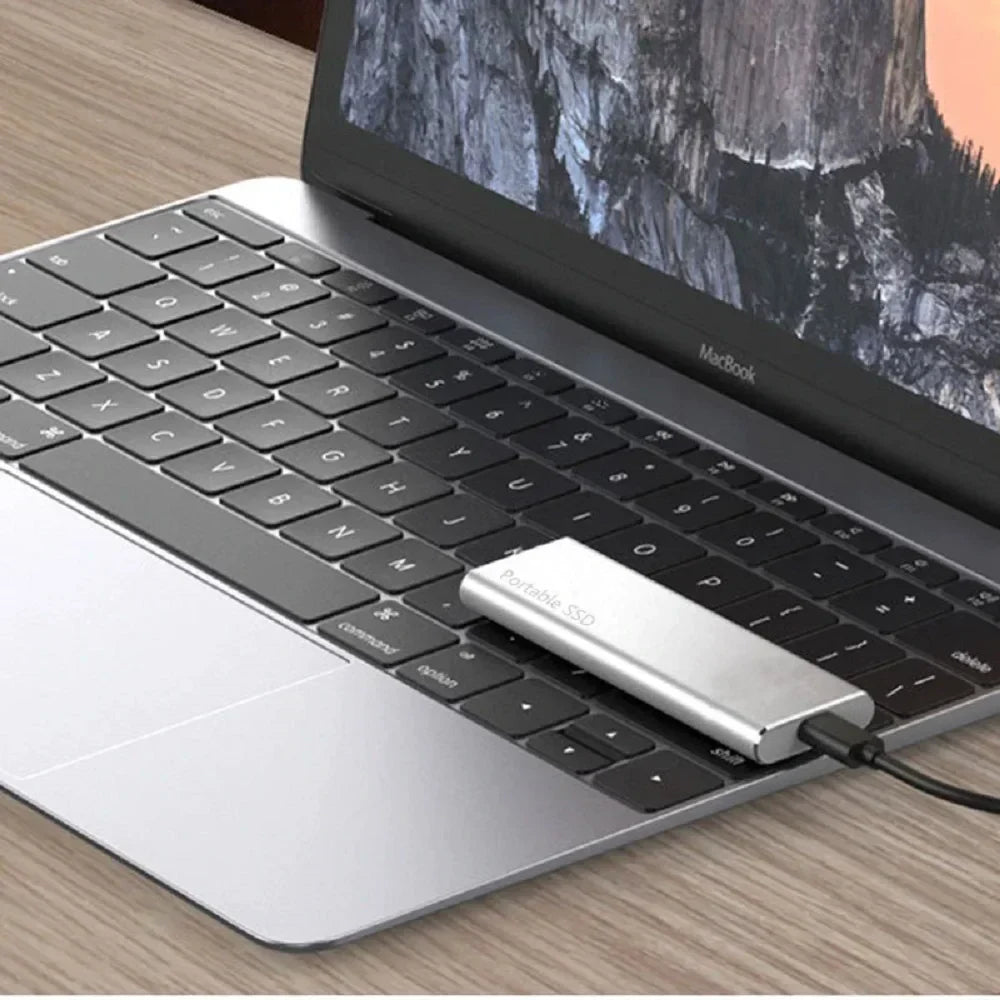 Ultratynd 4TB Bærbar Ekstern USB Harddisk | Slank, Højhastighedsopbevaring Overalt Harddiske Tech Butik