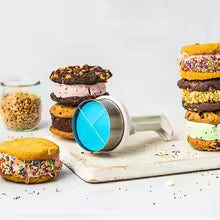 Is-sandwich form – Praktisk bageudstyr til Perfekte Isdesserter Scoops Tech Butik