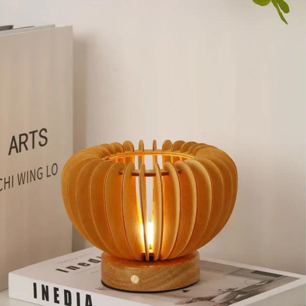 Sammenklappelig Vintage LED-bordlampe med USB-opladning Bordlamper Tech Butik