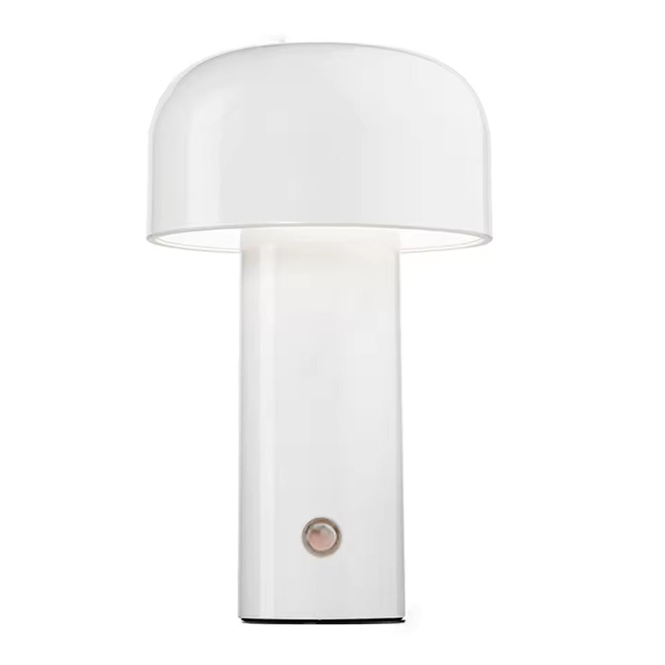 Bærbar USB-opladelig Touch Bordlampe – Moderne Elegance med Fleksibel Belysning decwinner Tech Butik Hvid