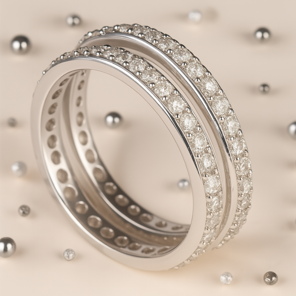 Elegante Scope Ringe – Fin Elegance, Tidløs Glans Jewelry Ring Standard Tech Butik Sølv Diameter (mm):49