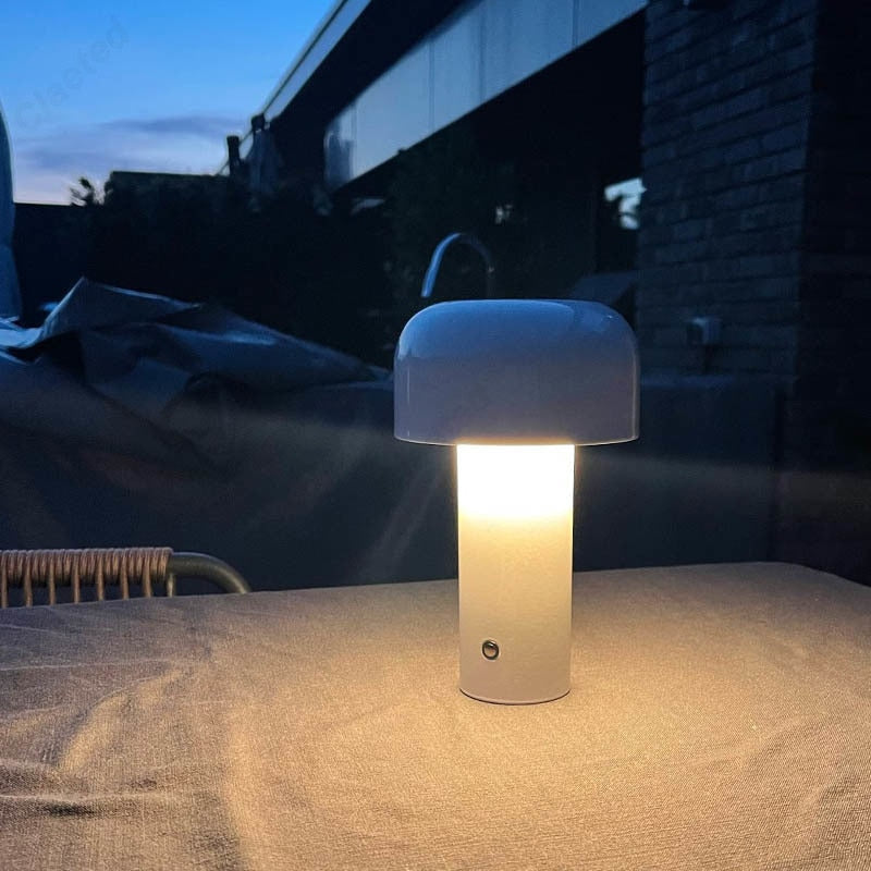 Bærbar USB-opladelig Touch Bordlampe – Moderne Elegance med Fleksibel Belysning decwinner Tech Butik
