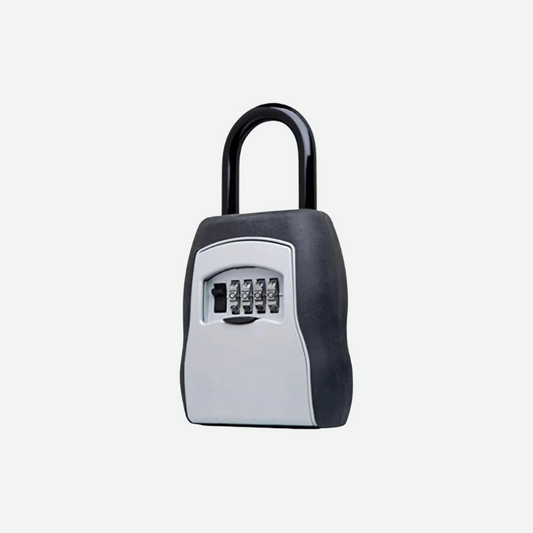 Secure Access Nøgleboks med Nøglelås – Robust Udendørs Nøglesikring Nøgleboks Tech Butik Sort