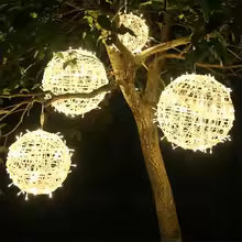 Dekorative LED-lys Kugler – Stemningsfuld Belysning til Inde- og Udebrug String Lights Tech Butik