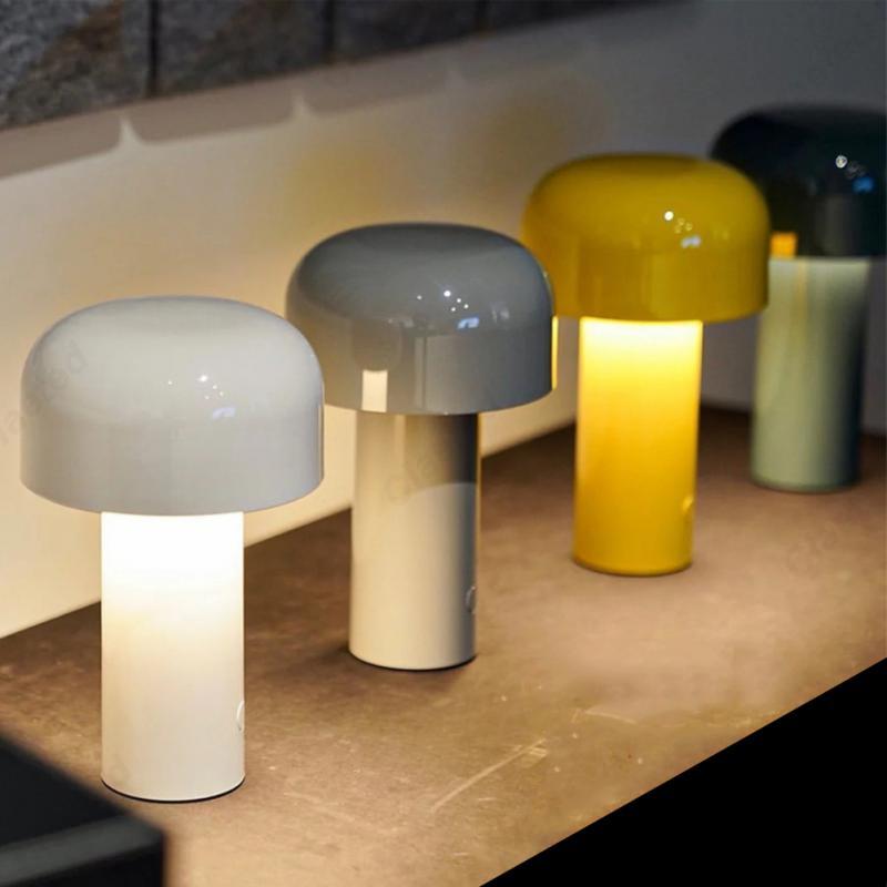 Bærbar USB-opladelig Touch Bordlampe – Moderne Elegance med Fleksibel Belysning decwinner Tech Butik