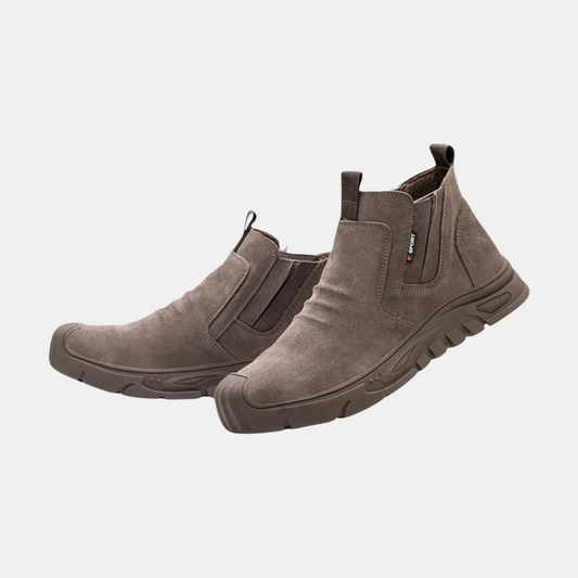 Sikkerhedsarbejdsstøvler med Ståltå – Robuste og Pålidelige Sikkerhedssko Tech Butik Brun 36