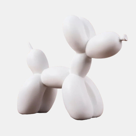 Skandinavisk Ballon Hund Dekoration - Legende Hjem Indretning 22 cm Dekoration Tech Butik Hvid