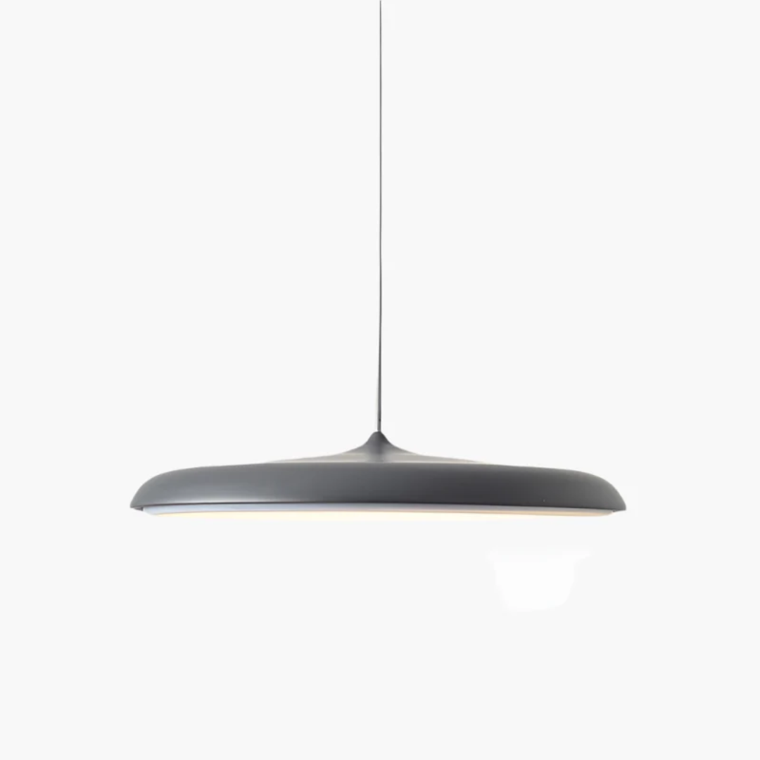Luksus Pendellampe i Skandinavisk Design – Moderne LED Belysning til Hjemmet Belysning Tech Butik Grå 25cm