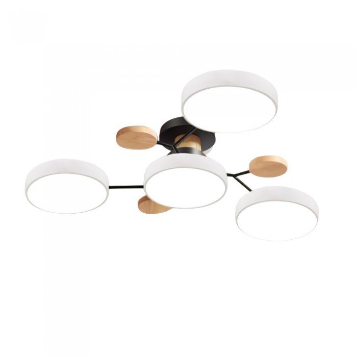 Skandinavisk Loftlampe med Grenstruktur til Moderne Indretning Loftlamper Tech Butik 4 koppen Wit