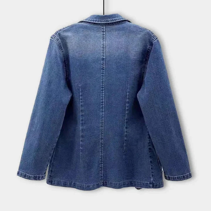 Stilfuld Denim Blazer til Kvinder – Ubetinget Chic til Enhver Lejlighed Blazere Tech Butik