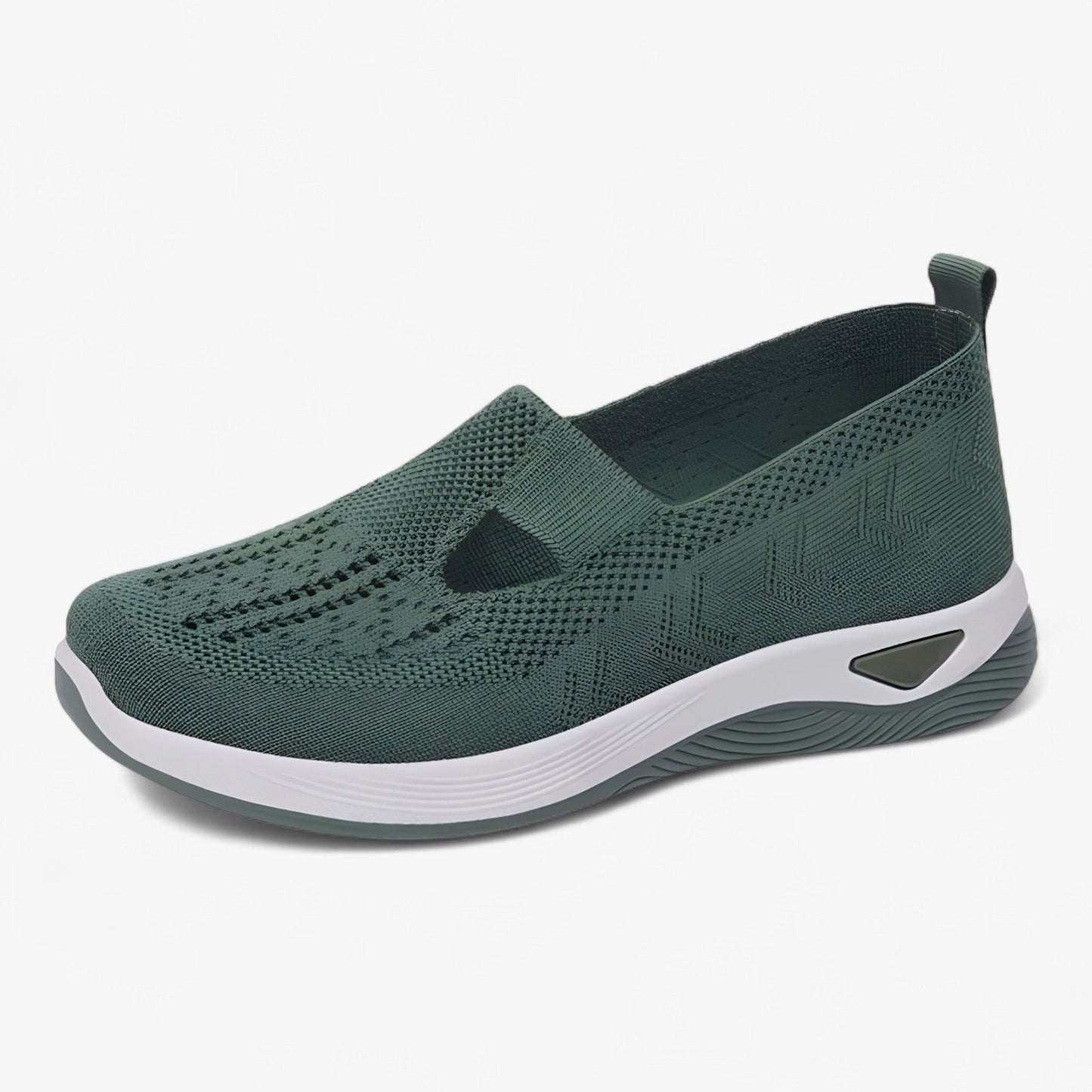 Slip In Sko med Stødabsorberende Såler – Komfortable og Åndbare Slip-On Sko Kvinders sko Tech Butik Grøn 35