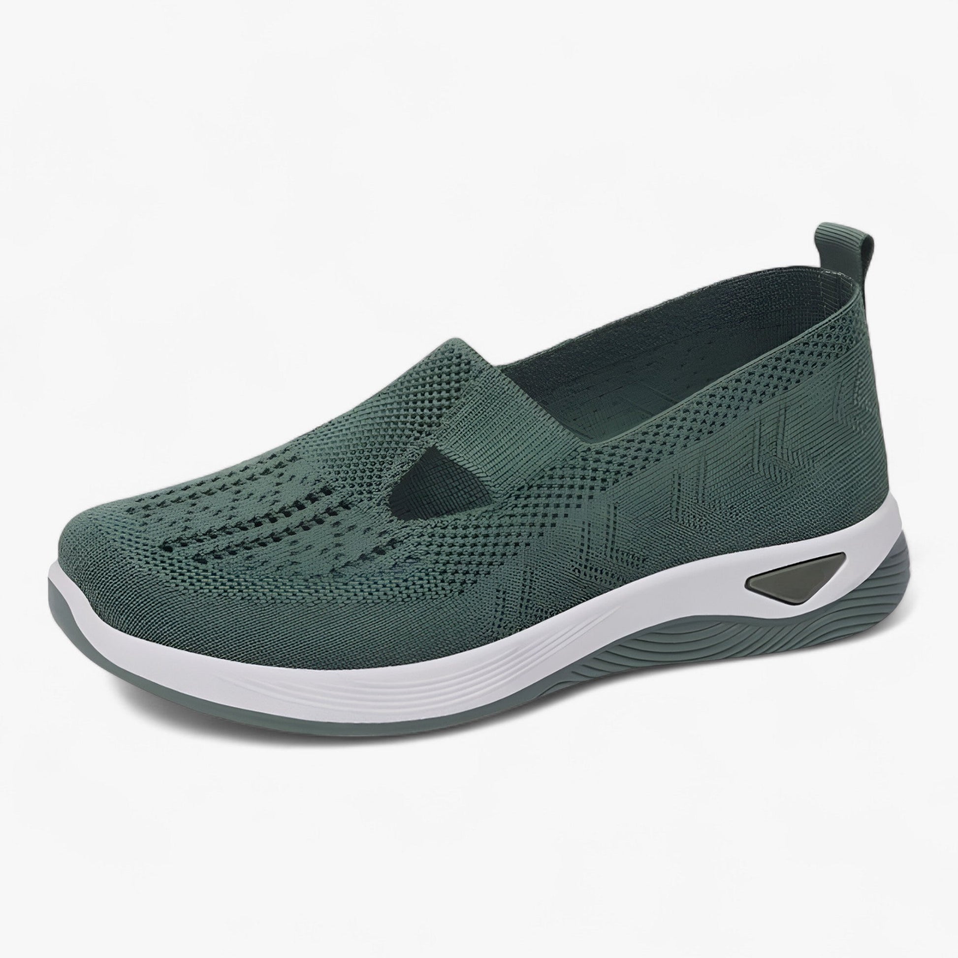 Slip In Sko med Stødabsorberende Såler – Komfortable og Åndbare Slip-On Sko Kvinders sko Tech Butik Grøn 35