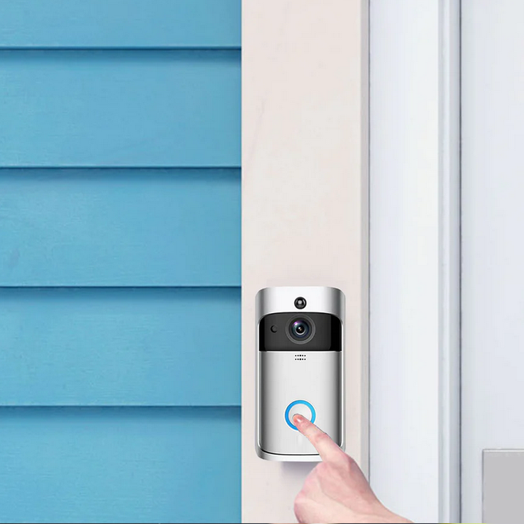Trådløs Dørklokke – Smart Video Dørklokke med HD Kamera & Bevægelsesdetektion Smart Home Sikkerhedskameraer Tech Butik