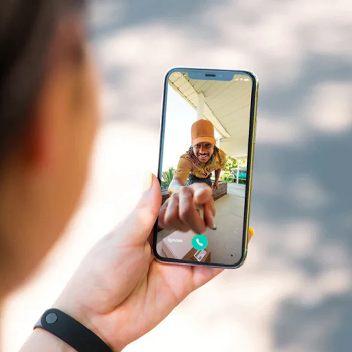 Trådløs Dørklokke – Smart Video Dørklokke med HD Kamera & Bevægelsesdetektion Smart Home Sikkerhedskameraer Tech Butik