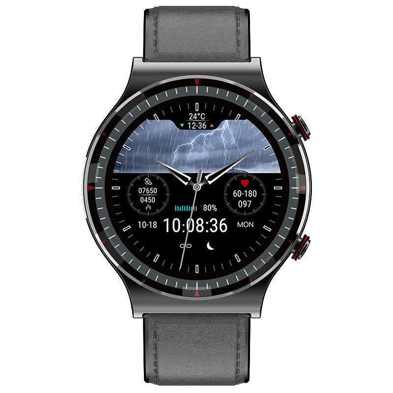 Alt-i-Én Sundheds-Smartwatch – ECG, Puls & SpO₂ Overvågning Bærbar teknologi Tech Butik