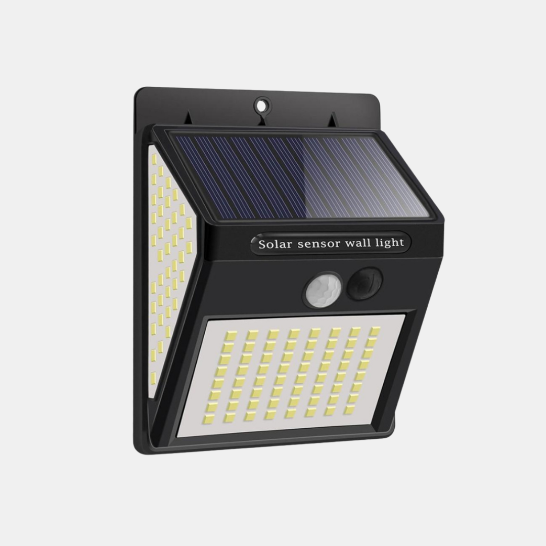 Solcelle LED Bevægelseslampe – Udendørs Have Sikkerhedslampe Udendørs belysning Tech Butik