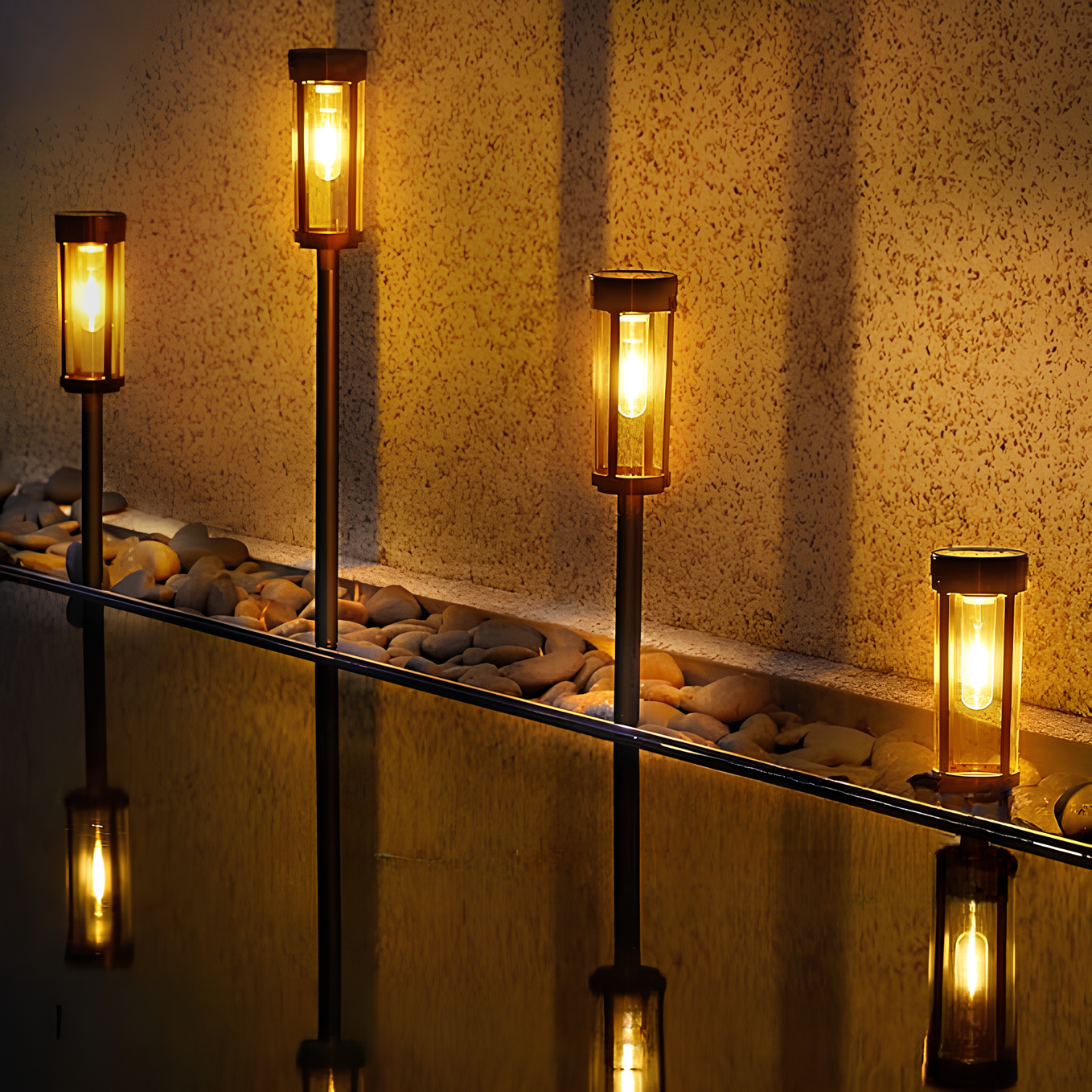 Solcelledrevet Fakkel Udendørs Lys – Miljøvenlig Elegance til Din Have Udendørs belysning Tech Butik 4