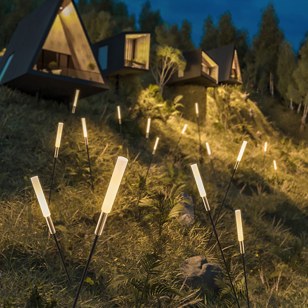 Solcellelamper Udendørs - Minimalistiske Rørlys til Haven med LED Belysning Udendørs belysning Tech Butik