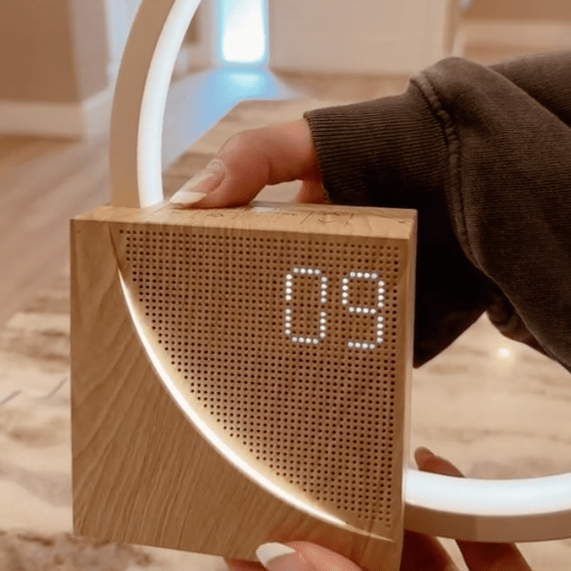 Solopgang Vækkeur med berøringslampe Ure Tech Butik