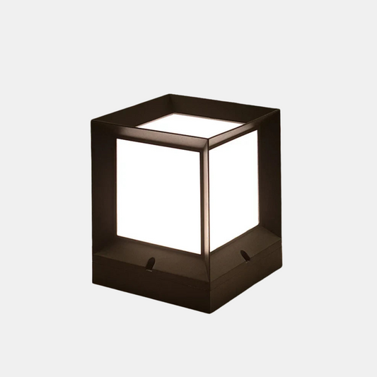 Stilfuld Udendørs Standlampe – Sikker og Indbydende Belysning Udendørs belysning Tech Butik A - 12x12x15 cm Varm Hvid 3000K