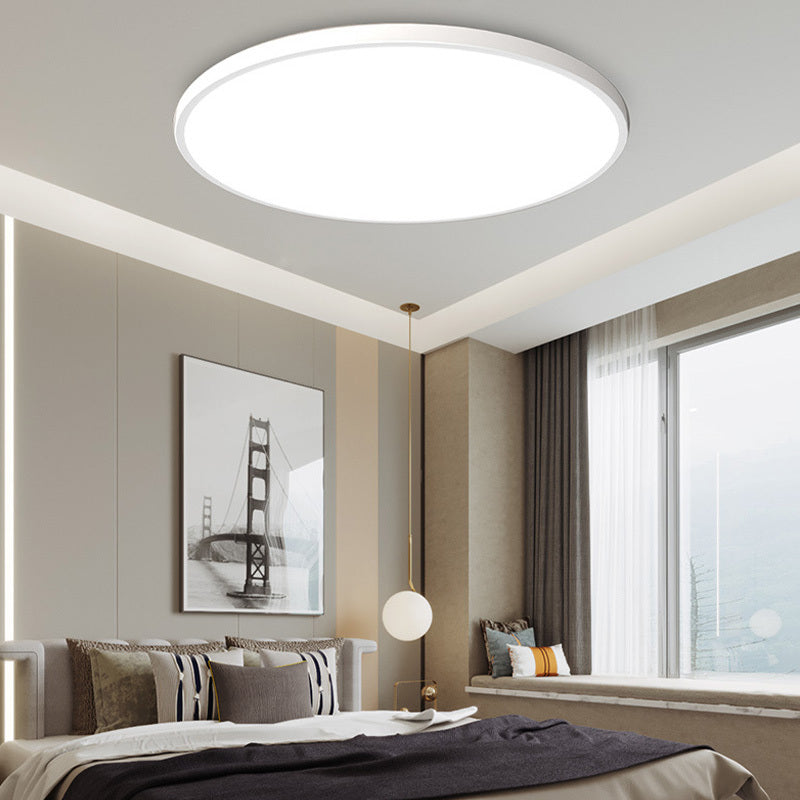Stilfulde runde LED-loftlamper til spise- og opholdsrum Loftslamper Tech Butik Hvid Dagslys D 38CM
