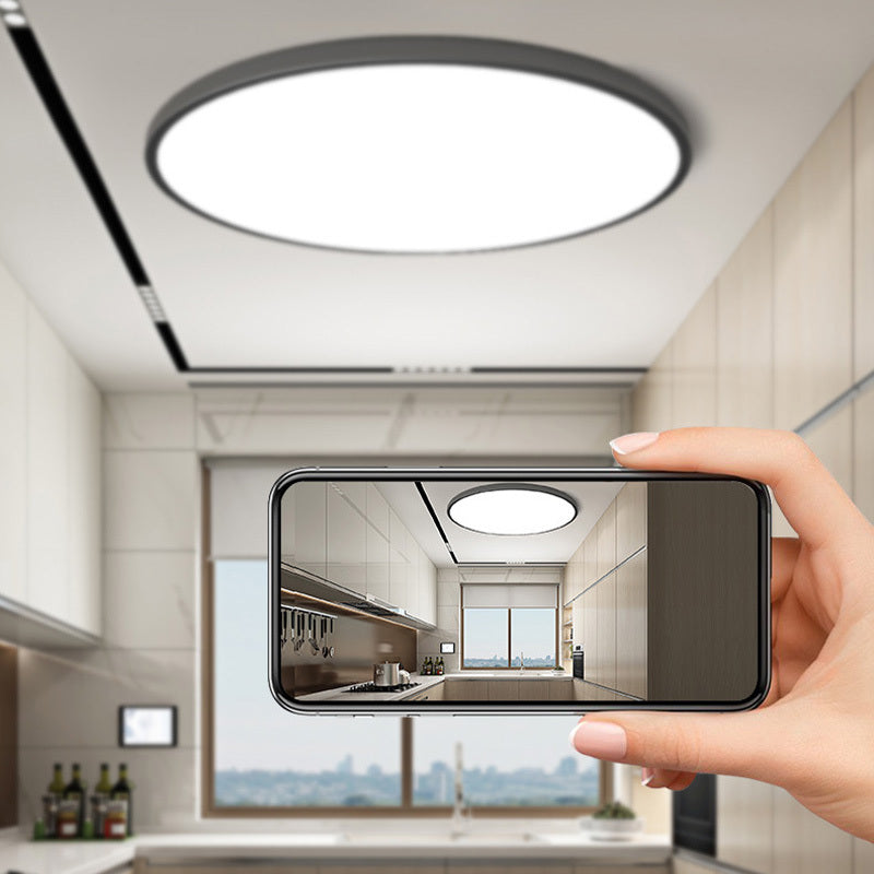 Stilfulde runde LED-loftlamper til spise- og opholdsrum Loftslamper Tech Butik